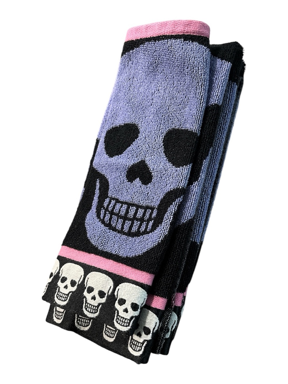 Betsey Johnson Pink Label Hand Towels (2) and Wash Cloth
